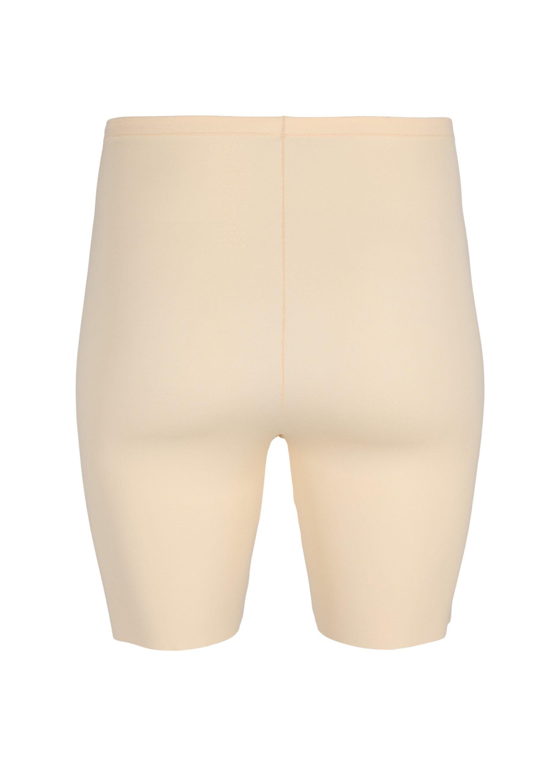 ZizziLight shapewearshorts med h&ouml;g midja, Beige, Packshot image number 1