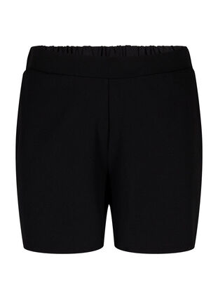 FLASH - Löst sittande shorts med fickor, Black, Packshot image number 0