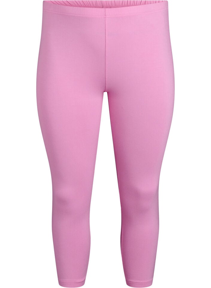 Basleggings i viskos med 3/4-delsl&auml;ngd, Rosa, Packshot image number 0