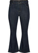 Ellen bootcut-jeans med h&ouml;g midja, Bl&aring;, Packshot image number 0