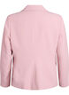 Klassisk blazer med enkelkn&auml;ppning och fickor, Rosa, Packshot image number 1