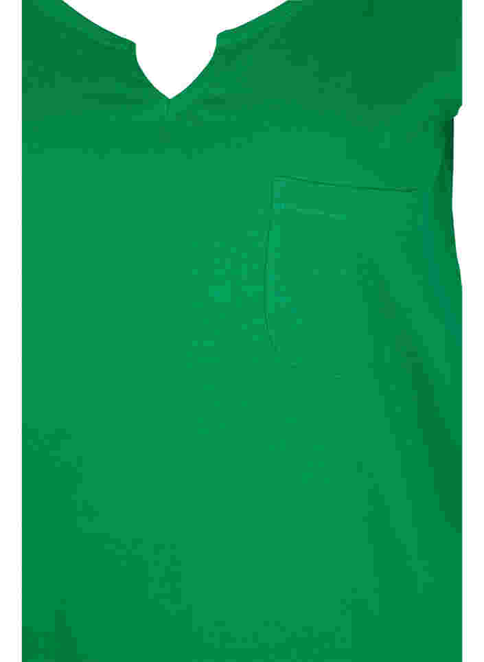 Bomullstopp med resår i nederkant, Jolly Green, Packshot image number 2