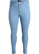 Amy jeans med h&ouml;g midja och supersmal passform, Bl&aring;, Packshot image number 0