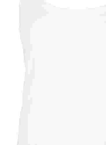 Bomulls-bh med rund halsringning, B. White/Upper Font, Packshot image number 2