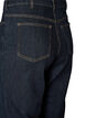 Straight fit Kiana jeans med h&ouml;g midja, Bl&aring;, Packshot image number 3