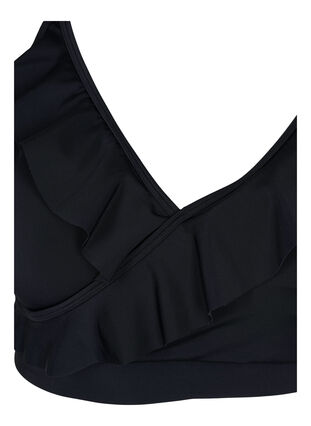 Bikini-bh med volanger, Black, Packshot image number 2