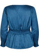 Tonad mönstrad blus med smock, Midnight, Packshot image number 1