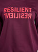 Sweatshirt i tryck, R&ouml;d, Packshot image number 2