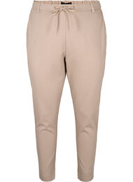 Croppade Maddison-byxor, Beige