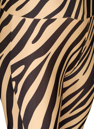 Leggings med zebraprint, Zebra AOP, Packshot image number 2