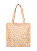 Shoppingv&auml;ska med dragkedja, Gul, Packshot image number 0