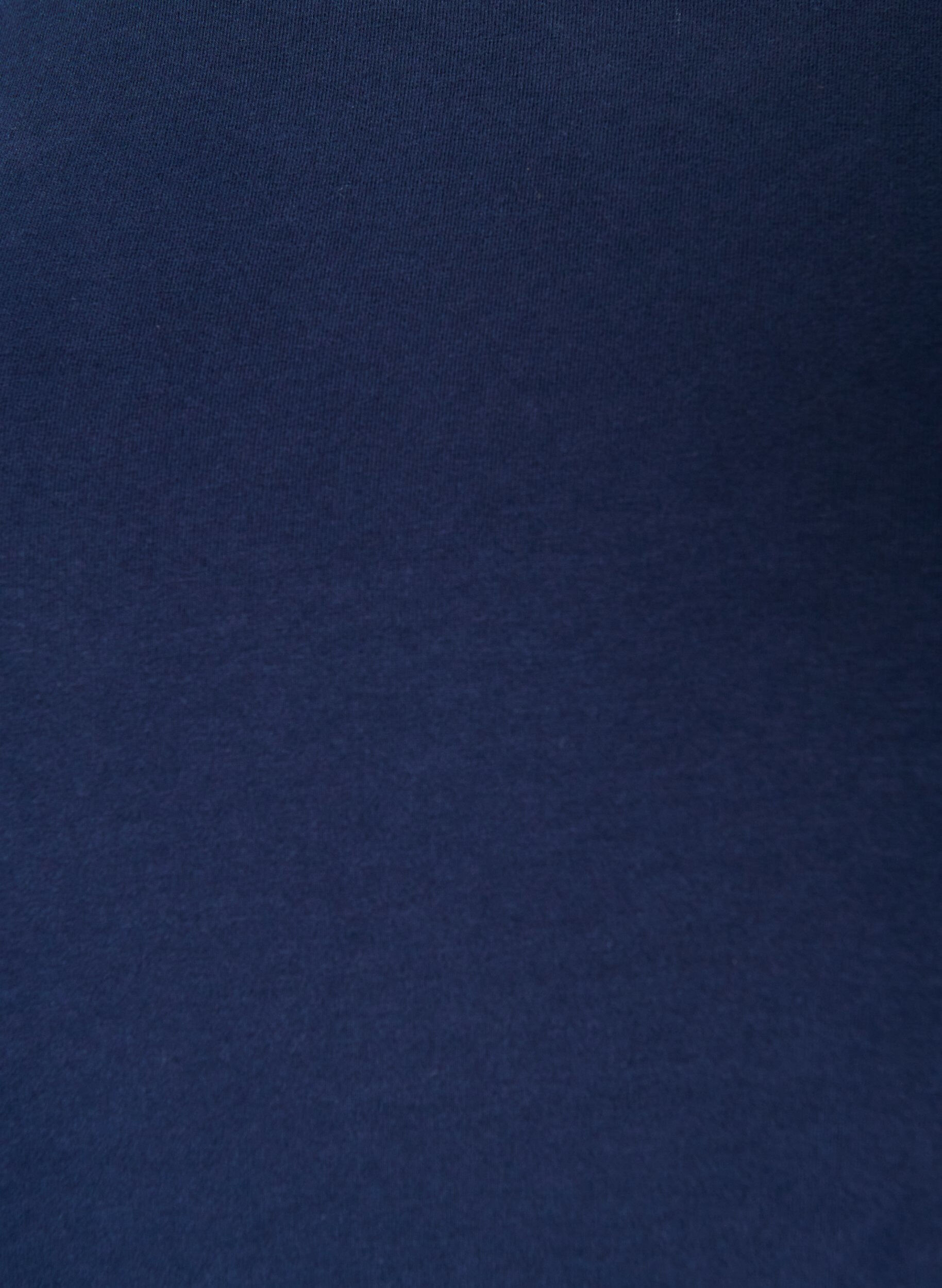 ZizziBaslinne i jersey med l&aring;nga &auml;rmar, Bl&aring;, Packshot image number 2