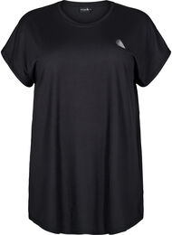 L&aring;ng tr&auml;nings-t-shirt, Svart