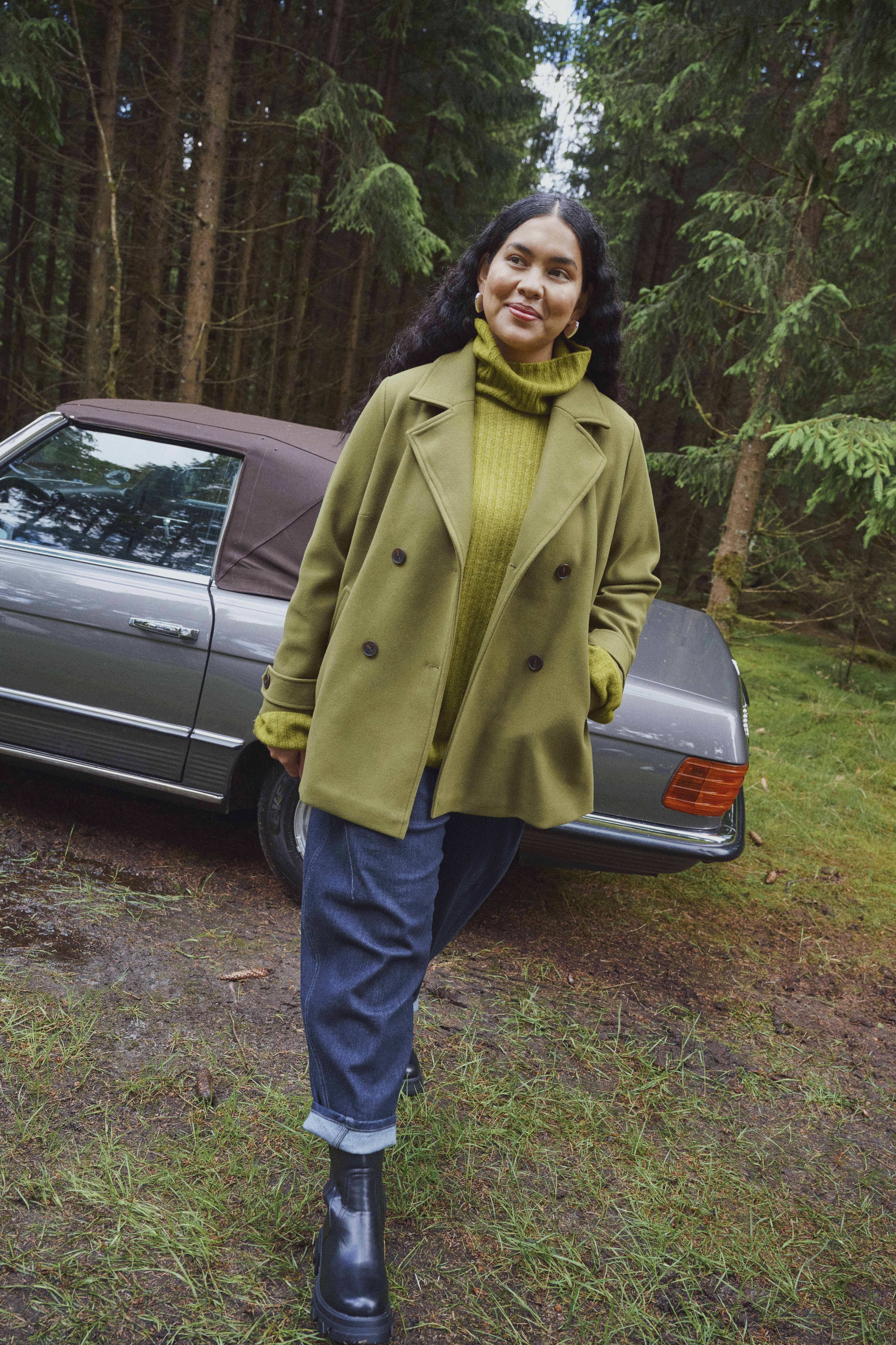 ZizziSkogsgr&ouml;nt och enkel elegans, , Model