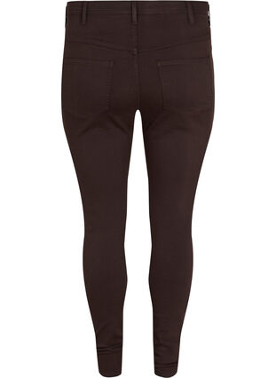 Super slim Amy jeans med hög midja, Molé, Packshot image number 1