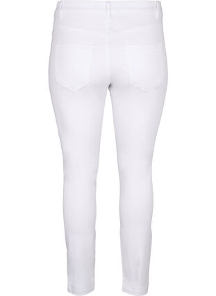 Viona jeans med normal midja, White, Packshot image number 1