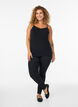 Baslinne i bomull, Svart, Model image number 1
