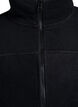 Fleecejacka med fickor, Svart, Packshot image number 2