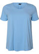 Enf&auml;rgad t-shirt i bomull, Bl&aring;, Packshot image number 0