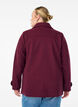 Kort kappa med dubbelkn&auml;ppt kn&auml;ppning, R&ouml;d, Model image number 1