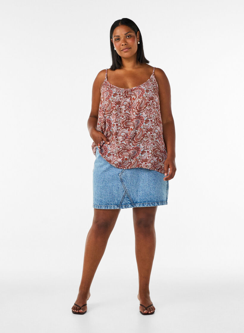 Linne i viskos, Rosa, Model image number 1
