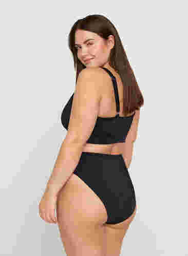 Bikinitrosa med hög midja, Black, Model image number 1