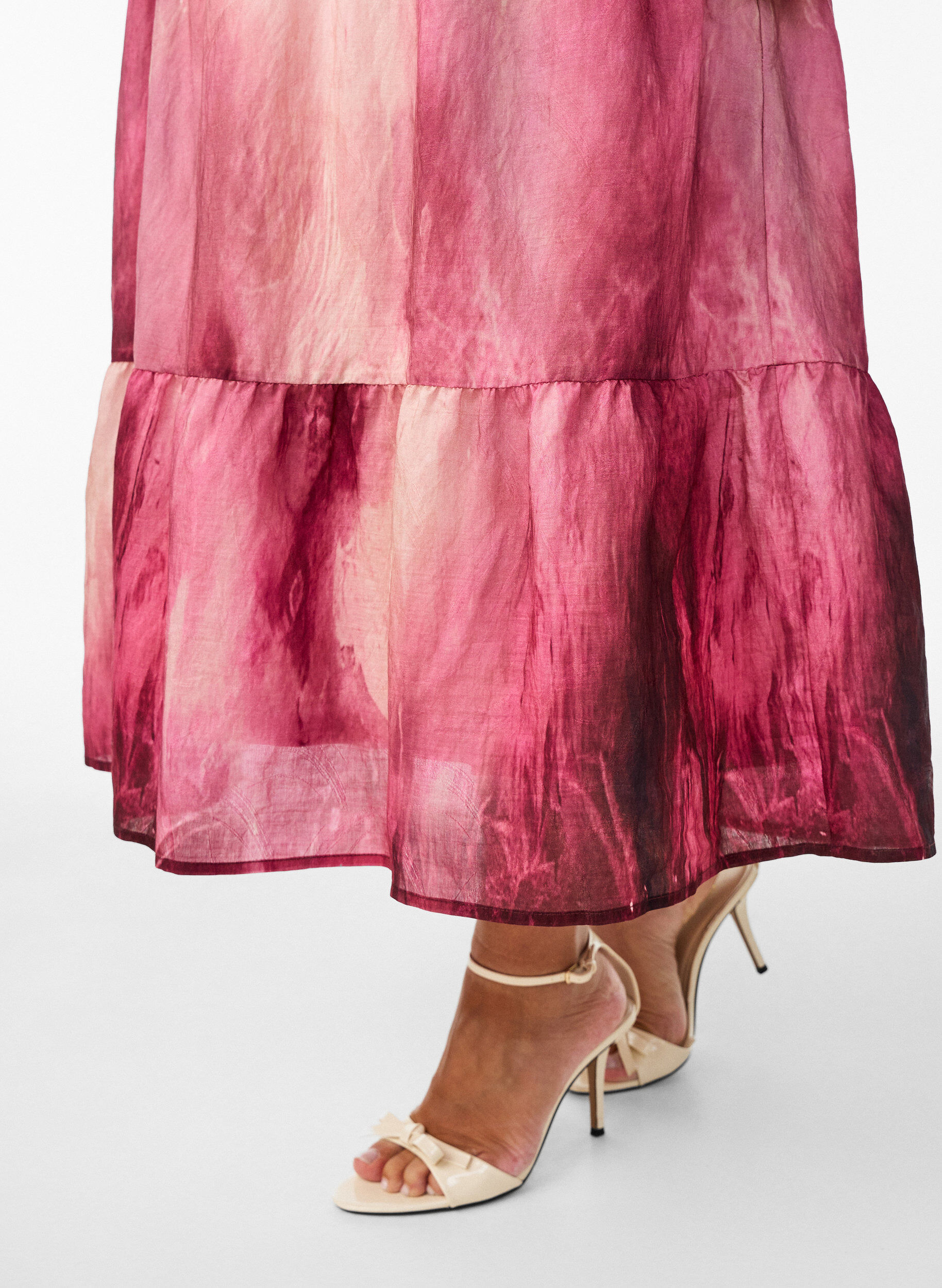 ZizziMidi halterneckkl&auml;nning, Rosa, Model image number 3
