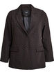 Blazer med strasstenar, Svart, Packshot image number 0