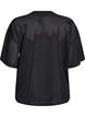Sportig t-shirt med tryck framtill, Black, Packshot image number 1