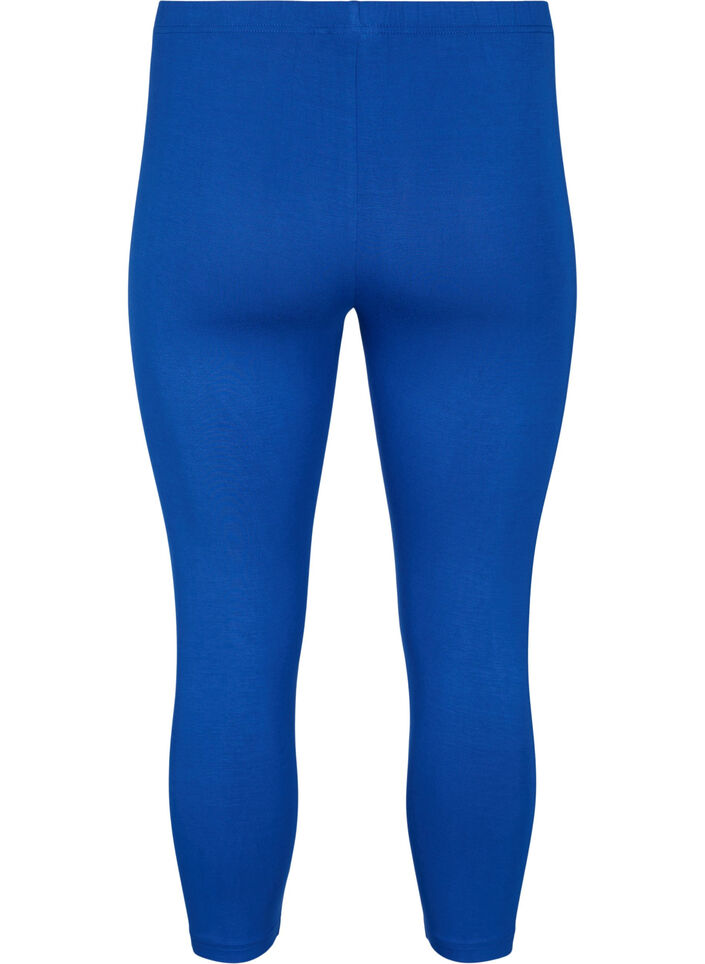 3/4 bas-leggings, Blå, Packshot image number 1