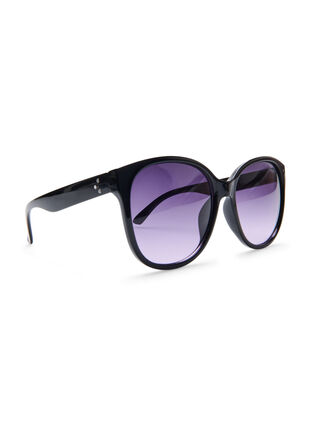 Mönstrade solglasögon, Black, Packshot image number 1