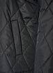 L&auml;tt vadderad jacka med diamantquilt, Svart, Packshot image number 3