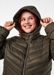 L&auml;ttviktsjacka med huva, Gr&ouml;n, Model image number 4