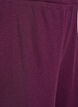 L&ouml;sa nattshorts med ribbstickad textur och spetskant, M&ouml;rk Bordeaux, Packshot image number 2