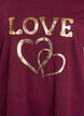 T-shirt med tryck, R&ouml;d, Packshot image number 2