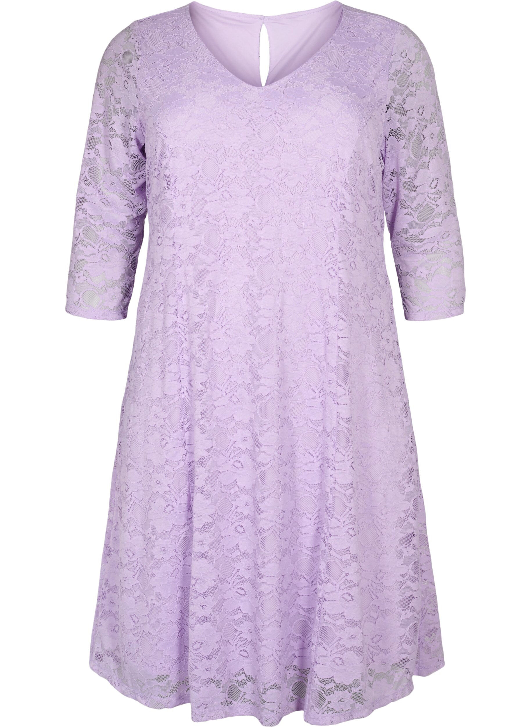 ZizziSpetskl&auml;nning med 3/4-&auml;rmar, Lavendula, Packshot image number 0