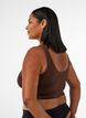 Mjuk bh utan vaddering, Brun, Model image number 2