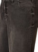 Kiana straight fit-jeans med h&ouml;g midja, Svart, Packshot image number 2