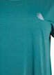 Enf&auml;rgad tr&auml;nings-T-shirt, Bl&aring;, Packshot image number 2