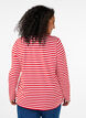 Randig blus med motiv, Whitew.FlameS.Stripe, Model image number 1