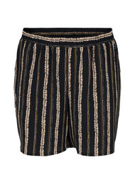 Mönstrade shorts med fickor, Graphic Stripe