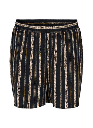 Mönstrade shorts med fickor, Graphic Stripe, Packshot image number 0