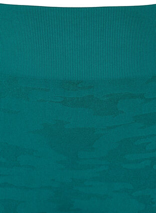 Croppade träningstights med mönster, Balsam, Packshot image number 2
