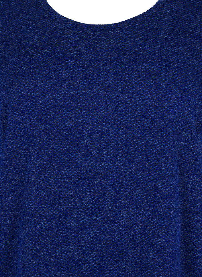 T-shirtklänning med korta ärmar, Sodalite Blue, Packshot image number 2
