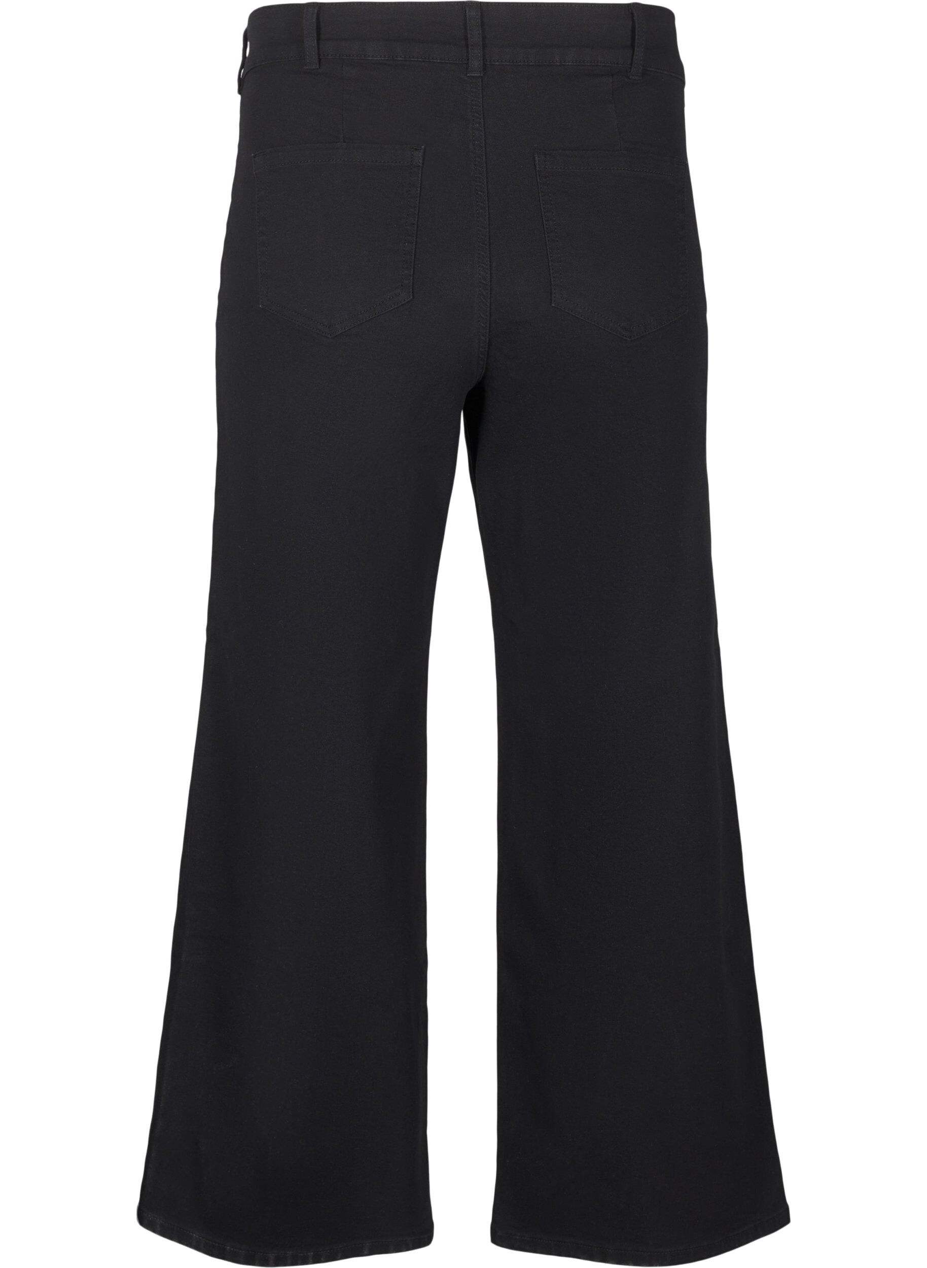 ZizziVida jeans, Svart, Packshot image number 1