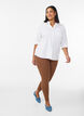 Basic leggings i viskos, Brun, Model image number 1