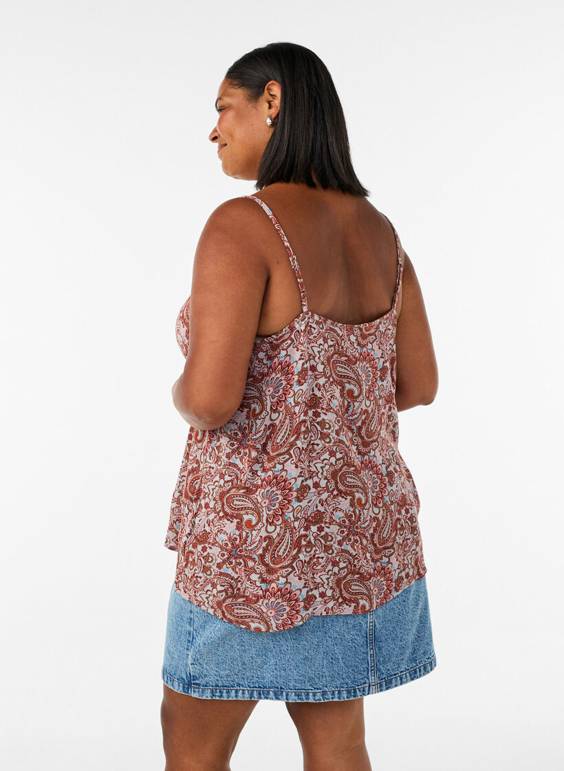 Linne i viskos, Rosa, Model image number 2