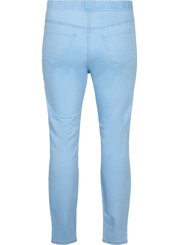 Jeggings med fickor, Light blue, Packshot image number 1