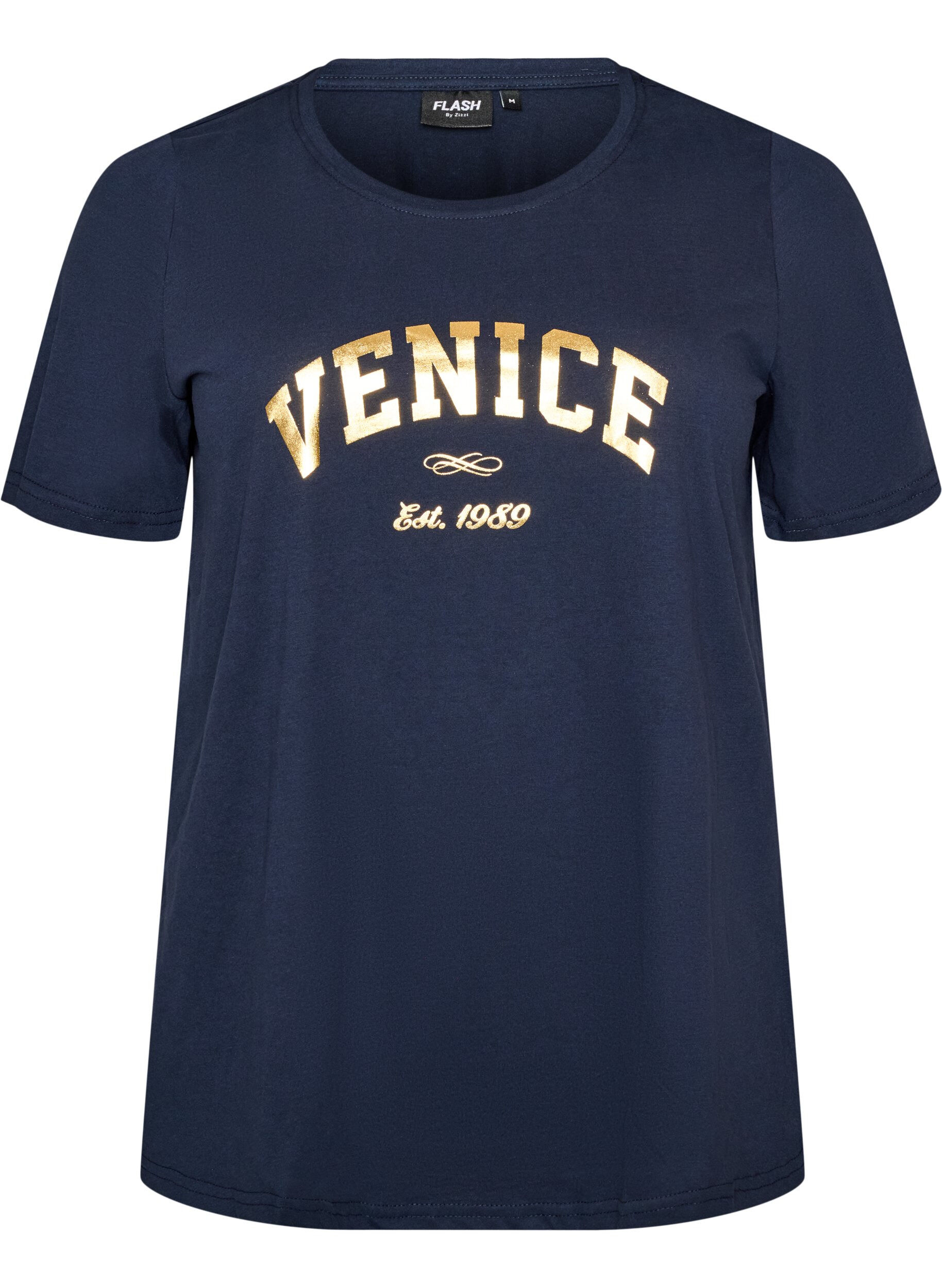 ZizziT-shirt med tryck, 2496, Packshot image number 0