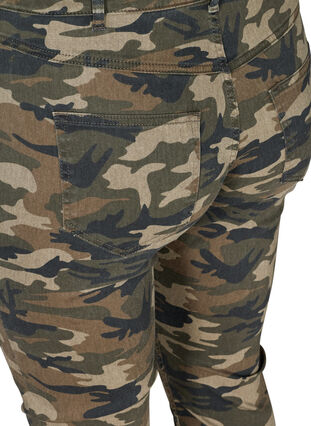Mönstrade Amy Jeans, Camouflage, Packshot image number 3